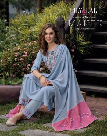 Mahek By Lily & Lali Designer Readymade Salwar Kameez Collection